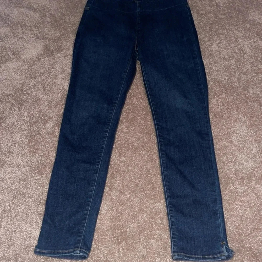 NYDJ Spanspring Pull-On Slim Denim Jeans Clean Vista - Size Medium. K